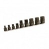 Zestaw kluczy trzpieniowych udarowych HEX 6-19 mm, 1/4" i 3/8" SLIM