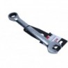 Combination spaner with ratchet, 17 mm