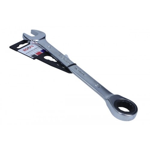 Combination spanner with ratchet 21 mm