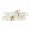 Hermetic soldering connector 1.7 mm, WHITE, 10 pcs