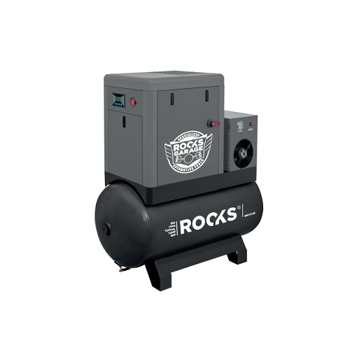 Rotary compressor 500 l, 10 hp, 920 l/min, 10 bar, 400 V