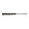 Stainless steel INOX brush set for injections fi: 9, 15, 20 mm, 3 pcs