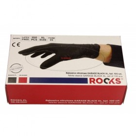 Nitrile gloves garage black xl, set of 100 pcs