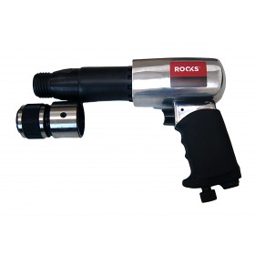 Air hammer with quick coupler, vibro system