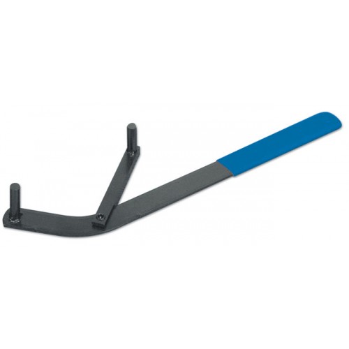 Regulated tensioner pulley wrench