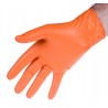 Nitrile gloves STRONG ORANGE XL, 90 pcs