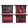 Tool cabinet STEEL GARAGE with tools, 150 pcs
