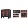 Strong Garage XXL tool cabinet with tools 485 pcs