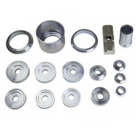 Universal kit for front and rear wheel bearings in passenger cars