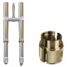 Tool set for fork seals, front suspension 35/36, 39, 41, 43, 45, 46/47, 48, 49/50, 54 mm, 9 pcs
