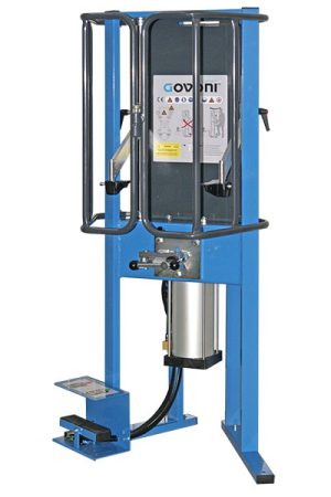 GOVONI Ściągacz sprężyn zawieszenia 1,2 t pneumatyczny skok tłoka 330 mm