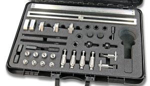 GOVONI Zestaw do wtryskiwaczy uniwersalny z adapterami bez siłownika