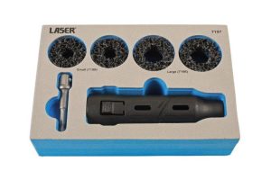 LASER Ściernica do czyszczenia piasty ze szpilkami 6 elementów