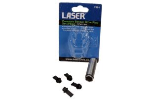 LASER Nasadka do świec żarowych z sensorem ciśnienia (PSG) Audi VW Skoda Opel 6 elementów
