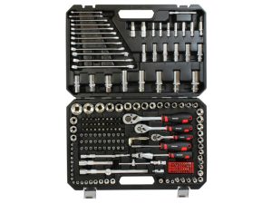 ROOKS Zestaw narzędziowy 1/2" 3/8" 1/4" MASTER-UNI XXL 216 elementów