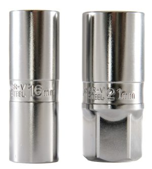 ROOKS Nasadki do świec zapłonowych 1/2" x 16 i 21 mm