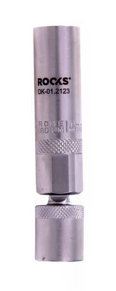 ROOKS Nasadka do świec zapłonowych 3/8" x 14 mm 12-kątna z przegubem BMW Mini PSA
