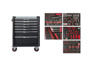 ROOKS Szafka narzędziowa STRONG GARAGE z narzędziami 276 elementów