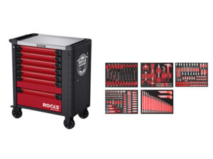 ROOKS Szafka narzędziowa GARAGE S2 z narzędziami 260 elementów