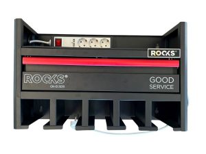 ROOKS Szafka serwisowa na narzędzia pneumatyczne i elektryczne z gniazdem 230V i szufladą wisząca