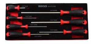 ROOKS Zestaw wkrętaków PH 7 elementów