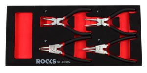 ROOKS Zestaw szczypiec Segera 4 elementy