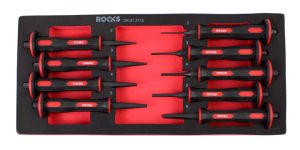 ROOKS Zestaw przecinaków i punktaków 9 elementów