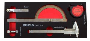 ROOKS Zestaw narzędzi pomiarowych 5 elementów