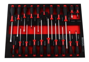 ROOKS Zestaw wkrętaków SL TORX PH 21 elementów
