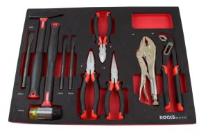 ROOKS Zestaw szczypiec i młotków 10 elementów