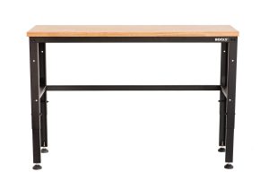 ROOKS Stół z blatem drewnianym 133,5 x 46,5 x 97 cm