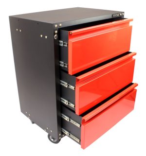 ROOKS Szafka serwisowa na kółkach 3S 67,5 x 46,5 x 92,5 cm