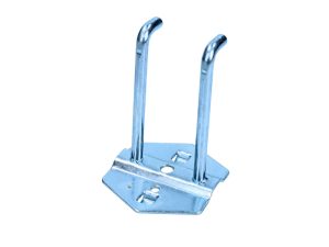 ROOKS Uchwyt do tablicy narzędziowej prosty podwójny fi 6 x 75 mm