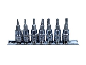 ROOKS Zestaw kluczy trzpieniowych 1/4" TORX T8-T30 6 cz