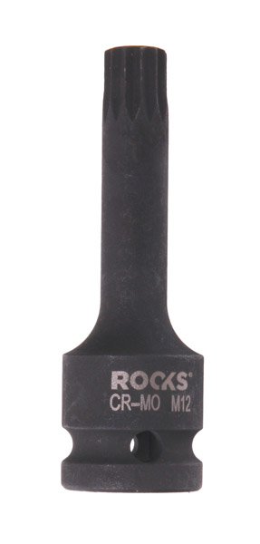 ROOKS Klucz trzpieniowy udarowy 1/2" 75 mm SPLINE M 12