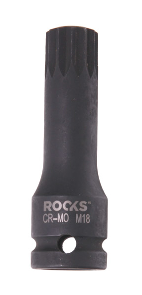 ROOKS Klucz trzpieniowy udarowy 1/2" 75 mm SPLINE M 18