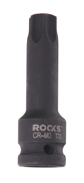 ROOKS Klucz trzpieniowy udarowy 1/2" 75 mm TORX T 70