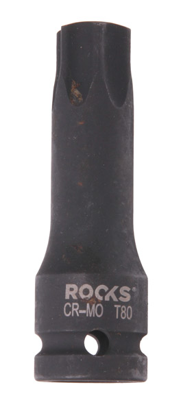 ROOKS Klucz trzpieniowy udarowy 1/2" 75 mm TORX T 80