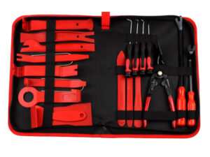 ROOKS Zestaw narzędzi do spinek i tapicerki samochodowej 38 elementów