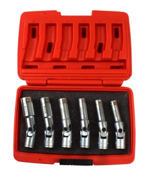 ROOKS Klucze do świec żarowych 3/8" 6 elementów