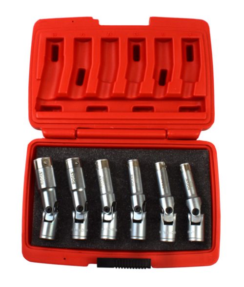 ROOKS Klucze do świec żarowych 3/8" 6 elementów OK-02.0620