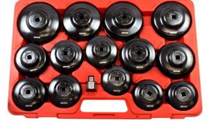 ROOKS Klucze kielichowe do filtrów oleju 15 elementów