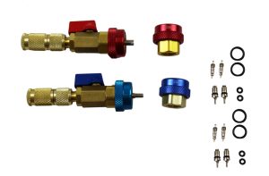 ROOKS Zestaw do wymiany zaworków klimatyzacji HP/LP do czynnika R1234yf R134a