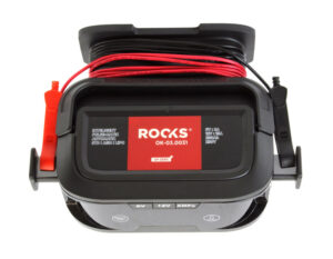 ROOKS Prostownik elektroniczny UP-ZERO 6/12 V 15 A LCD OK-03.0031