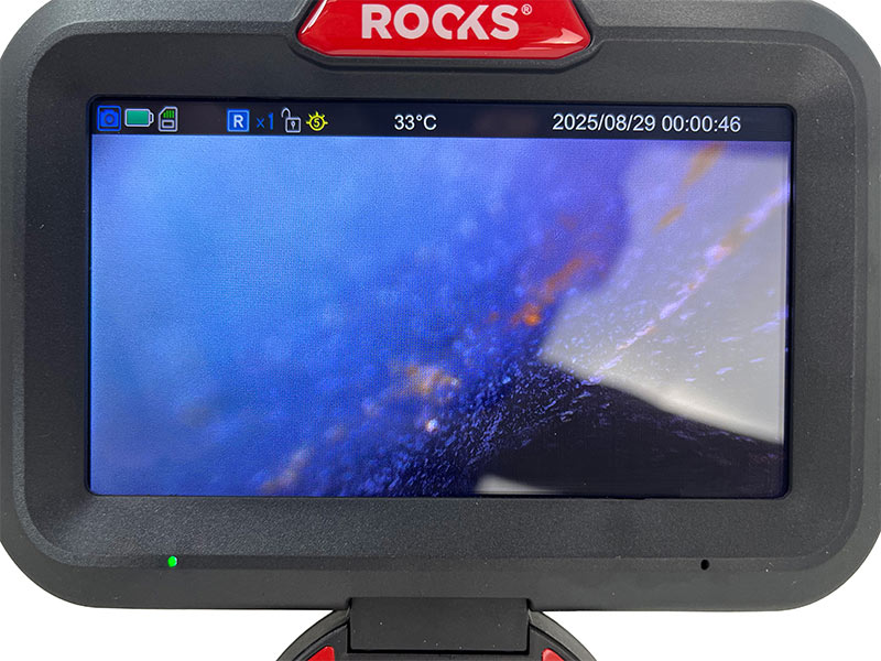 ROOKS Kamera inspekcyjna 4 WAY 360 z ruchomą głowicą 3,9 mm x 1 m Li-po 3,7V OK-03.0107