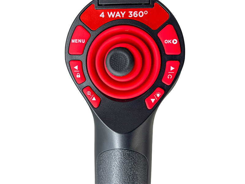 ROOKS Kamera inspekcyjna 4 WAY 360 z ruchomą głowicą 3,9 mm x 1 m Li-po 3,7V OK-03.0107