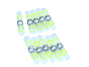 ROOKS Złącze lutownicze hermetyczne 6,8 mm YELLOW 10 sztuk