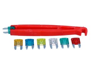 ROOKS Zestaw bezpieczników MINI 121 szt. 5A 10A 15A 20A 25A 30A