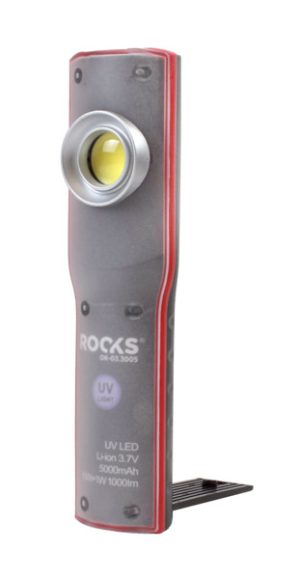 ROOKS Lampa inspekcyjna UV COB LED 10 W + UV 1000 lm