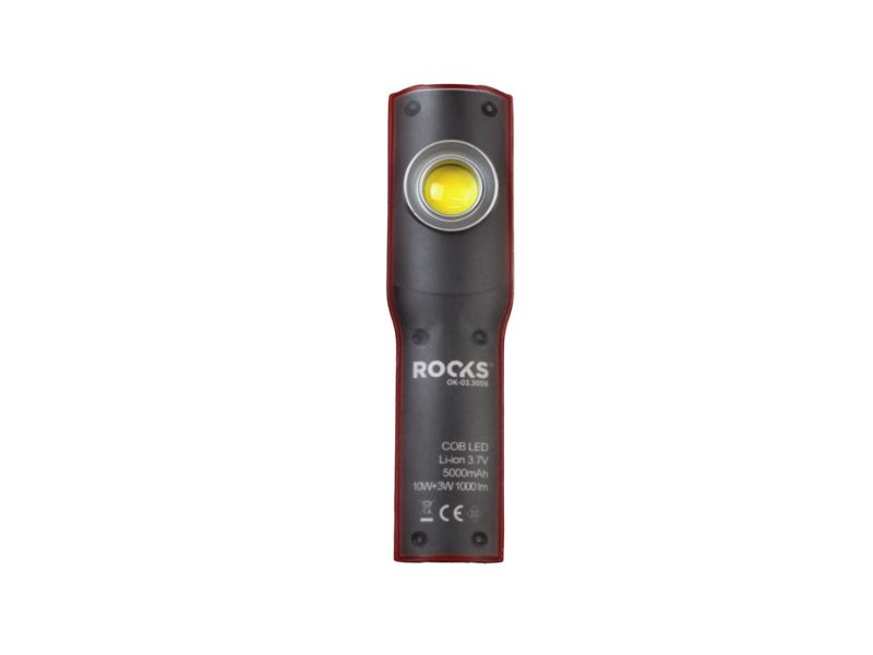 ROOKS Lampa warsztatowa COB LED 10 + 3 W 1000 lm OK-03.3006